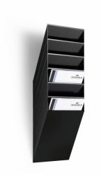 Durable FLEXIBOXX Présentoir à livres 6 étagères Noir 