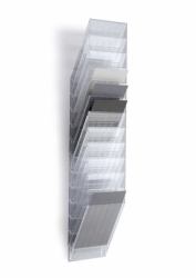 Durable FLEXIBOXX Présentoir à livres 12 étagères Transparent 