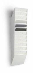 Durable FLEXIBOXX Présentoir à livres 12 étagères Blanc 