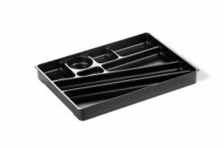 Durable 1712004058 bac de rangement de bureau Polystyrène Charbon de bois 