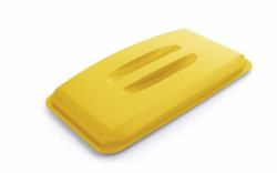 Durable DURABIN LID 60 accessoire de poubelle Couvercle Jaune 