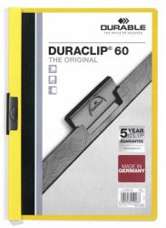 Durable DURACLIP 60 protège documents Jaune 