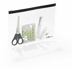 Durable 248001 porte crayons et stylos Noir, Transparent 