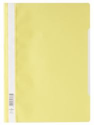 Durable 2573-04 protège documents Polypropylène [PP] Transparent, Jaune 