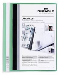 Durable DURAPLUS protège documents Vert, Transparent 
