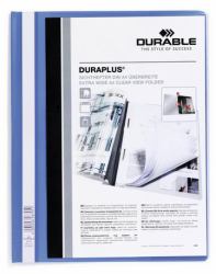 Durable DURAPLUS protège documents Bleu, Transparent 