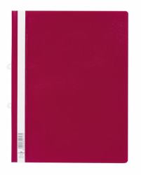 Durable Clear View Folder protège documents PVC Rouge 