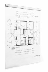 Durable DURAFIX Rail 297 mm porte-document Argent 