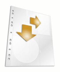 Durable 522219 étui disque optique Étui avec portefeuille Transparent 