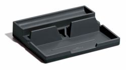 Durable Varicolor module de classement de bureau Plastique, Caoutchouc Charbon de bois 