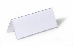 Durable 805019 plaque non-métallique Transparent 