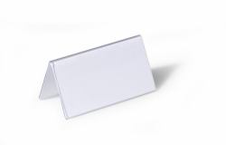 Durable 805119 plaque non-métallique Transparent PVC 