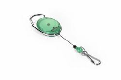 Durable 832705 Accessoire de porte-badge Porte-badge avec enrouleur Vert, Argent 1 pièce[s] 