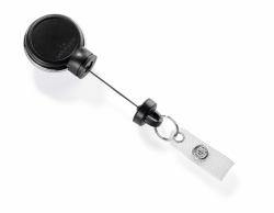 Durable 834901 Accessoire de porte-badge Porte-badge avec enrouleur Noir 1 pièce[s] 