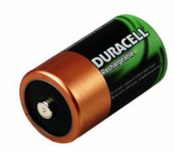 Duracell BUN0059A pile domestique Batterie rechargeable D Hybrides nickel-métal [NiMH] 
