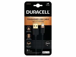 Duracell USB7022A câble Lightning Noir 