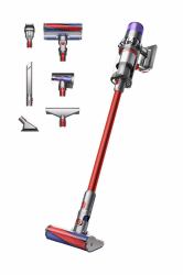 Dyson V11 Fluffy Aspirateur-balai 2 en 1 Batterie Sec Sans sac Nickel, Rouge 