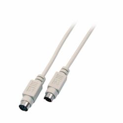 EFB Elektronik PS/2 5m câble PS/2 6-p Mini-DIN Beige 