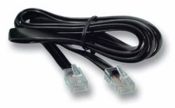 EFB Elektronik K2406SW.2 câble de téléphone 2 m Noir 