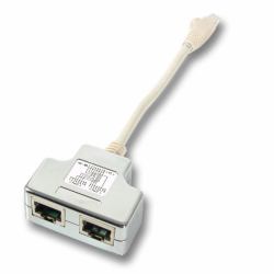 EFB Elektronik K5122.015 séparateur voix-données Blanc 