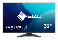 EIZO FlexScan EV3240X-BK écran plat de PC 80 cm [31.5"] 3840 x 2160 pixels 4K Ultra HD LCD Noir 