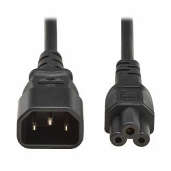 Eaton P014-02M-EU câble électrique Noir 2 m IEC C14 IEC C5 