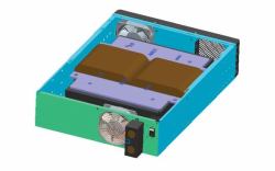 Eaton TFMR11KI transformateur de puissance d'alimentation Bleu, Gris 