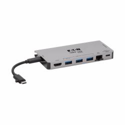 Eaton Tripp Lite U442-DOCK5D-GY station d'accueil Avec fil USB 3.2 Gen 1 [3.1 Gen 1] Type-C Gris 