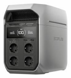 EcoFlow DELTA 3 Plus station d'alimentation portable Phosphate de fer lithié [LiFePo4] 1800 W 12,5 kg 