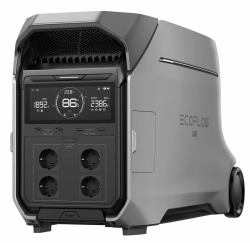 EcoFlow DELTA Pro 3 station d'alimentation portable Phosphate de fer lithié [LiFePo4] 4000 W 51,5 kg 