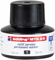 Edding MTK 25 recharge de marqueur Noir 25 ml 1 pièce[s] 