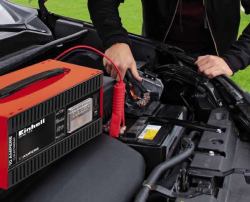 Einhell CC-BC 10 E 12V Noir, Rouge Chargeur de batterie pour véhicules 