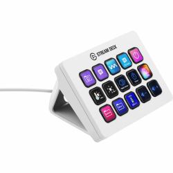 Elgato 10GBA9911 clavier Gaming USB Blanc  - version étrangère