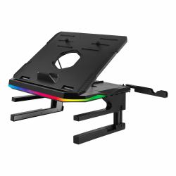 Enermax R.T.STAND Support pour ordinateur portable et tablette Noir 43,2 cm [17"] 