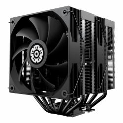 Enermax ETS-TD60D système de refroidissement d’ordinateur Processeur Refroidisseur d'air 12 cm Noir 