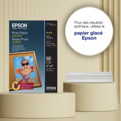 Epson Papier photo brillant [100 x 150 mm], 200 g/m2, 500 feuilles 