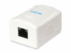 Equip 235113 boitier de prise de courant RJ-45 Blanc 