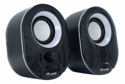 Equip 245333 haut-parleur Noir, Blanc Avec fil 3 W 