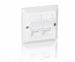 Equip 761301 Plaque de commutation et obturateur Blanc 