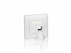 Equip 761303 Plaque de commutation et obturateur Blanc 