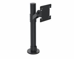 Ergonomic Solutions SpacePole POS SPV1101-FX-02 accessoire de système de paiement en point de vente Noir Métal 75 x 75 mm 100 x 100 mm 