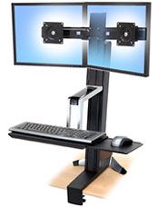 Ergotron 33-341-200 bureau d'ordinateur Noir 