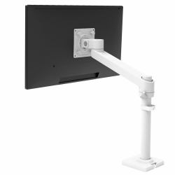 Ergotron NX Series NX MONITOR ARM WHITE 86,4 cm [34"] Bureau Noir, Blanc 