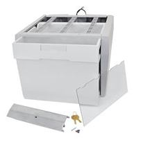 Ergotron 97-853 Accessoire panier multimédia Gris, Blanc Tiroir 