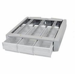 Ergotron 97-864 Accessoire panier multimédia Gris, Blanc Tiroir 