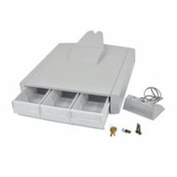 Ergotron 97-867 Accessoire panier multimédia Gris, Blanc Tiroir 