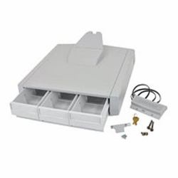 Ergotron 97-903 Accessoire panier multimédia Gris, Blanc Tiroir 