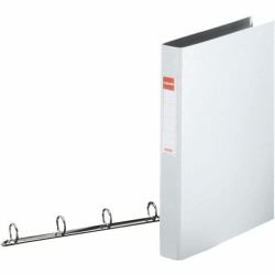 Esselte Standard Ring Binders , PP White 4x25 mm classeur à anneaux A4 Blanc 