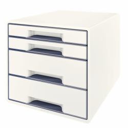 Esselte Leitz WOW Cube Boîte à archives Polystyrol Blanc 