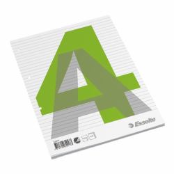 Esselte Glued Pad A4 bloc-notes 100 feuilles Vert, Gris, Blanc 